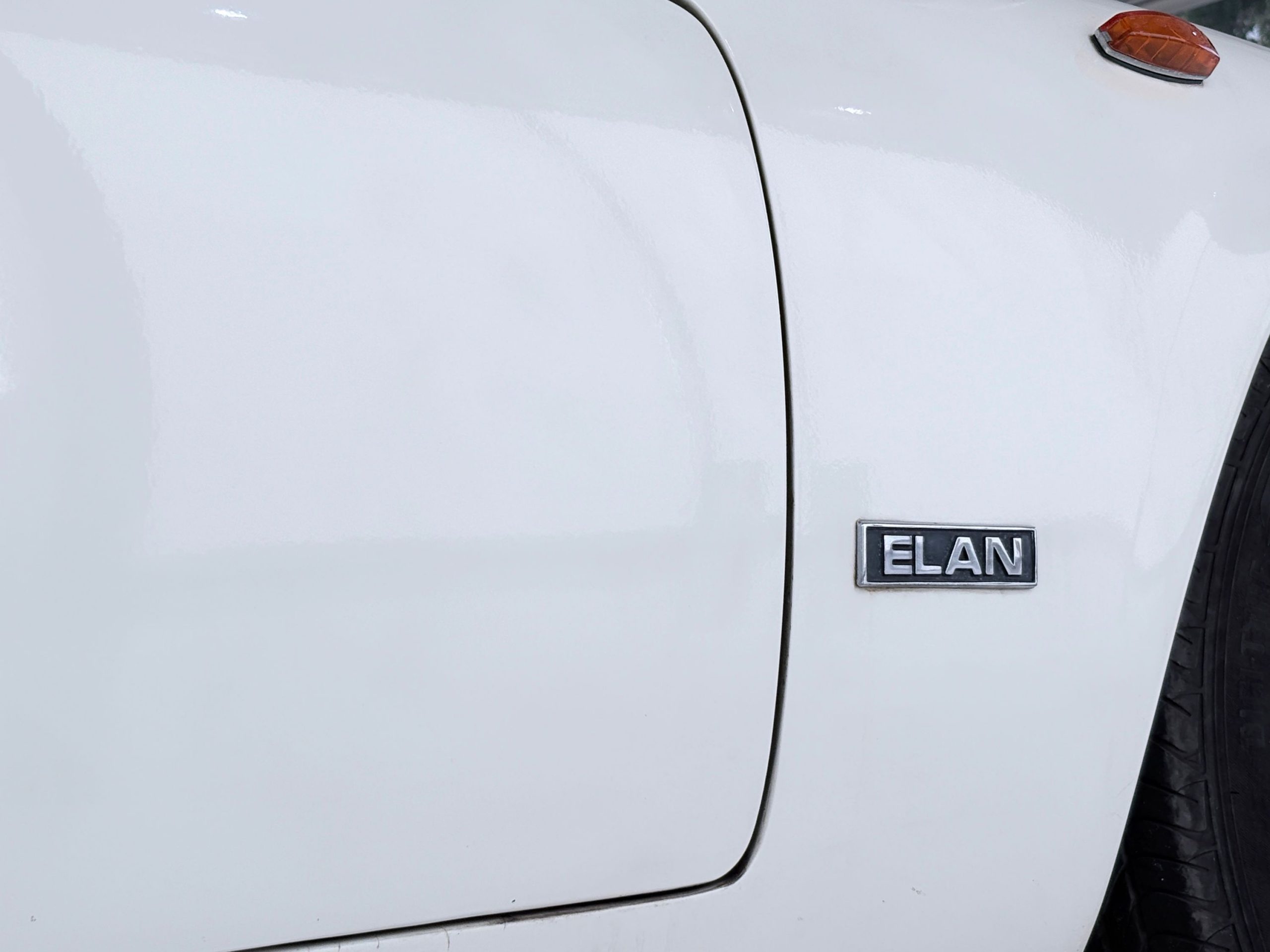 クラシック・ロータス エランのELANエンブレム